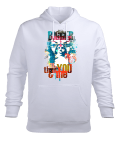 İts Bigger Then You Or Me Baskılı Erkek Kapüşonlu Hoodie Sweatshirt