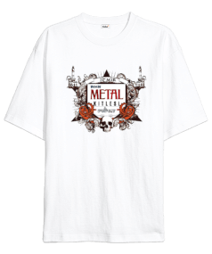 İzmir metal kitlesi Oversize Unisex Tişört