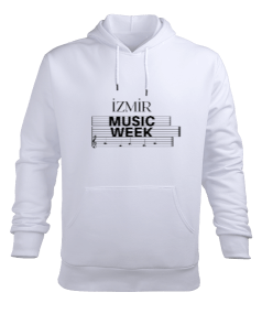 İzmir müzik haftası Erkek Kapüşonlu Hoodie Sweatshirt