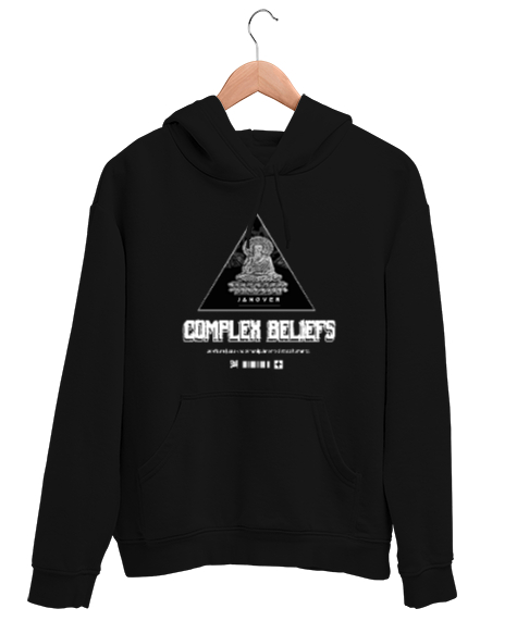 Tisho - JANOVERIN GİZEMLİ ÇALGICILARI Siyah Unisex Kapşonlu Sweatshirt