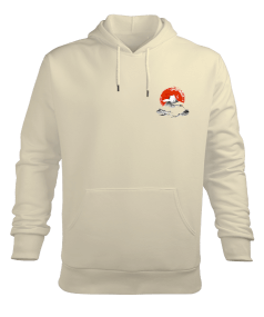 Japan Mountain Erkek Kapüşonlu Hoodie Sweatshirt