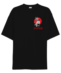 Japan samurai Oversize Unisex Tişört