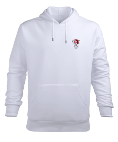 Japon ejderhalı beyaz hoodie Erkek Kapüşonlu Hoodie Sweatshirt