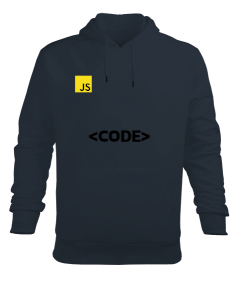 JAVASCRIPT Code Erkek Kapüşonlu Hoodie Sweatshirt