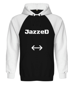 Jazzed GYM Orjinal Reglan Hoodie Unisex Sweatshirt