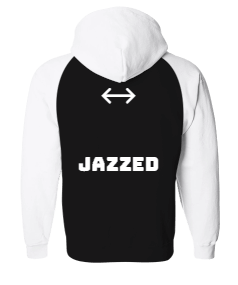 Jazzed GYM Orjinal Reglan Hoodie Unisex Sweatshirt