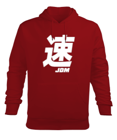 jdm-1 Erkek Kapüşonlu Hoodie Sweatshirt