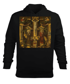 jesus christ hoodie Erkek Kapüşonlu Hoodie Sweatshirt