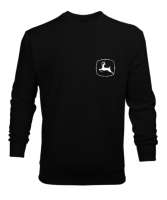 JOHN DEERE - 3 Siyah Erkek Sweatshirt - Thumbnail