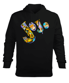 JoJos Bizarre Adventure Anime Baskılı Erkek Kapüşonlu Hoodie Sweatshirt