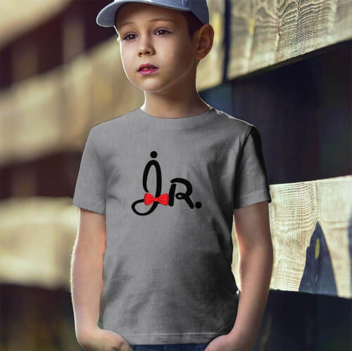 Jr. Erkek Çocuk Kısa Kol Tişört - Tekli Kombin
