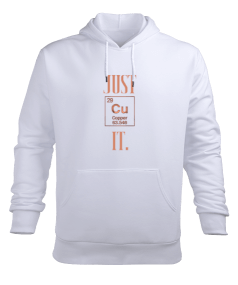 JUST CU IT Erkek Kapüşonlu Hoodie Sweatshirt