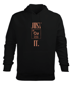 JUST CU IT Erkek Kapüşonlu Hoodie Sweatshirt