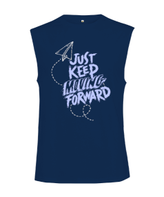 Just Forward Kesik Kol Unisex Tişört