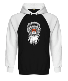 K001 - Kızılderili Orjinal Reglan Hoodie Unisex Sweatshirt