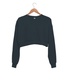 Kadın Crop Sweatshirt