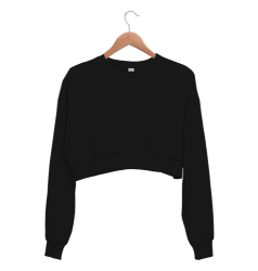 Kadın Crop Sweatshirt