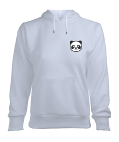 Kadın panda baskılı swetshirt Kadın Kapşonlu Hoodie Sweatshirt