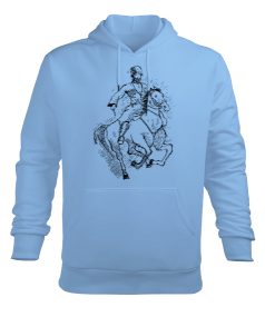 Kafkas Erkek Kapüşonlu Hoodie Sweatshirt