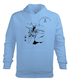 Kafkas Erkek Kapüşonlu Hoodie Sweatshirt