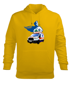 Kahraman Paramedik Erkek Kapüşonlu Hoodie Sweatshirt