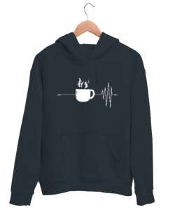 Kahve Önce ve Sonra - Coffee Füme Unisex Kapşonlu Sweatshirt