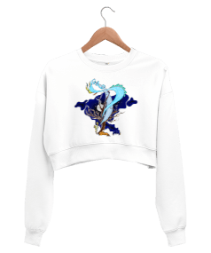 Kamp Ateşi - Kadın Crop Sweatshirt Kadın Crop Sweatshirt