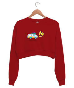 Kamp Karavan Kadın Crop Sweatshirt