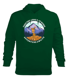 KAMP SEVGİSİ Erkek Kapüşonlu Hoodie Sweatshirt