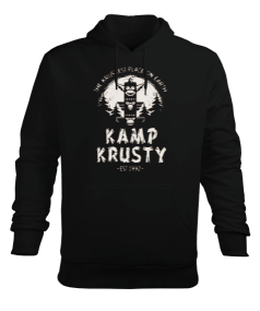 Kampçılık Tasarım Baskılı Erkek Kapüşonlu Hoodie Sweatshirt