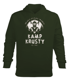 Kampçılık Tasarım Baskılı Erkek Kapüşonlu Hoodie Sweatshirt