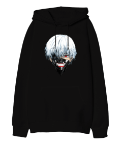 Kaneki Ken Oversize Unisex Kapüşonlu Sweatshirt