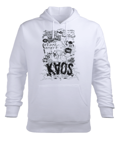 Kaos Erkek Kapüşonlu Hoodie Sweatshirt