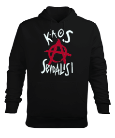 Kaos Sevdalısı Erkek Kapüşonlu Hoodie Sweatshirt