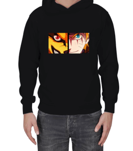 Kapüşonlu Naruto Anime Sweatshirt Erkek Kapşonlu