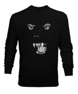 Kara Panter Siyah Erkek Sweatshirt