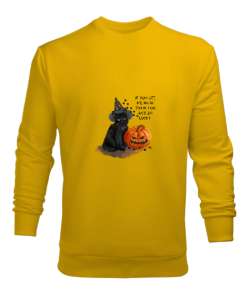 Karakedişansı Sarı Erkek Sweatshirt