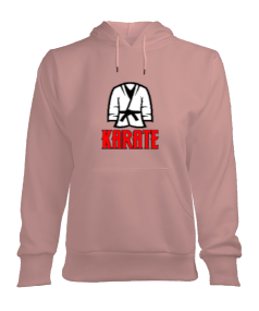 KARATE ELBİSESİ FİGÜRLÜ KADIN SWEATSHİRT Kadın Kapşonlu Hoodie Sweatshirt