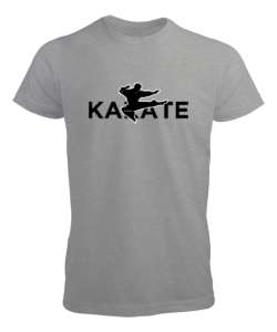 Karate V4 Gri Erkek Tişört