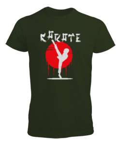 Karate V5 Haki Yeşili Erkek Tişört