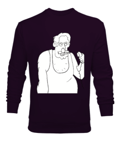 Karikatür Erkek Sweatshirt