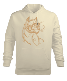 Karizma Kedi Erkek Kapüşonlu Hoodie Sweatshirt