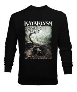 Kataklysm Siyah Erkek Sweatshirt