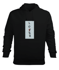 kaybedenler Erkek Kapüşonlu Hoodie Sweatshirt