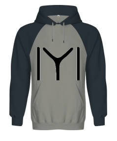 Kayı Orjinal Reglan Hoodie Unisex Sweatshirt