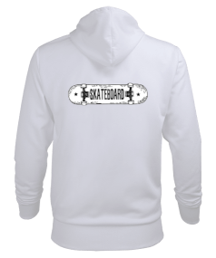 Kaykaycı Astronot Erkek Kapüşonlu Hoodie Sweatshirt