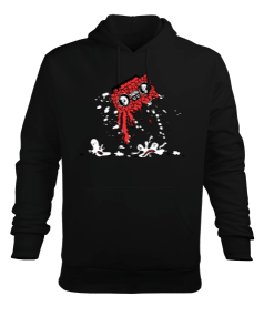 kaza Erkek Kapüşonlu Hoodie Sweatshirt