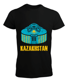 Kazakistan,Kazakhstan,Kazakistan Bayrağı,Kazakistan logosu,Kazakhstan flag. Erkek Tişört