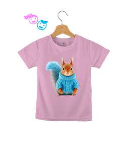 Kazaklı Sevimli Tavşan - Rabbit V2 Pembe Çocuk Unisex