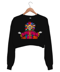 Kedi Irma Kadın Crop Sweatshirt